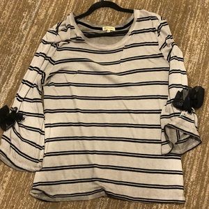 Striped boho top